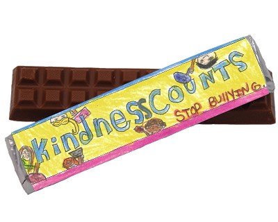 Kindness Counts Youth Leadership Anti Bully Chocolate Bar