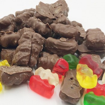 Chocolate Covered Gummi Bears (bulk) 1 Lb.