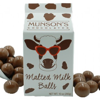 Malted Milk Ball Cow Box Tote 10 oz.